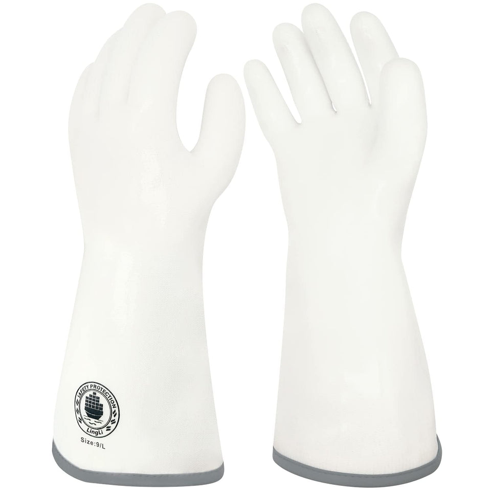 SAFETY PROTECTION LINGLI silicone oven gloves offer heat resistance for baking and grilling.