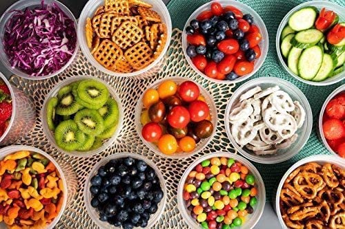 SafeWare BPA-free plastic ensures durable, reusable food storage.