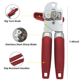 Safring smooth-edge design prevents burrs for clean serving.