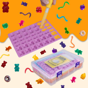 SAGOOITS Dishwasher-safe molds enable quick cleanup after candy making