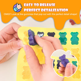 SAGOOITS Droppers Included allow precise filling for neat gummies