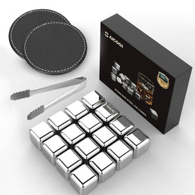 SAICOOS 16-pack whiskey stones cool drinks without dilution