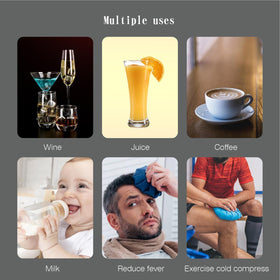 SAICOOS compatible with whiskey, vodka and wine for versatile cooling