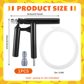 Saillong 6-6ft PVC tube extends reach for crowd-friendly pours