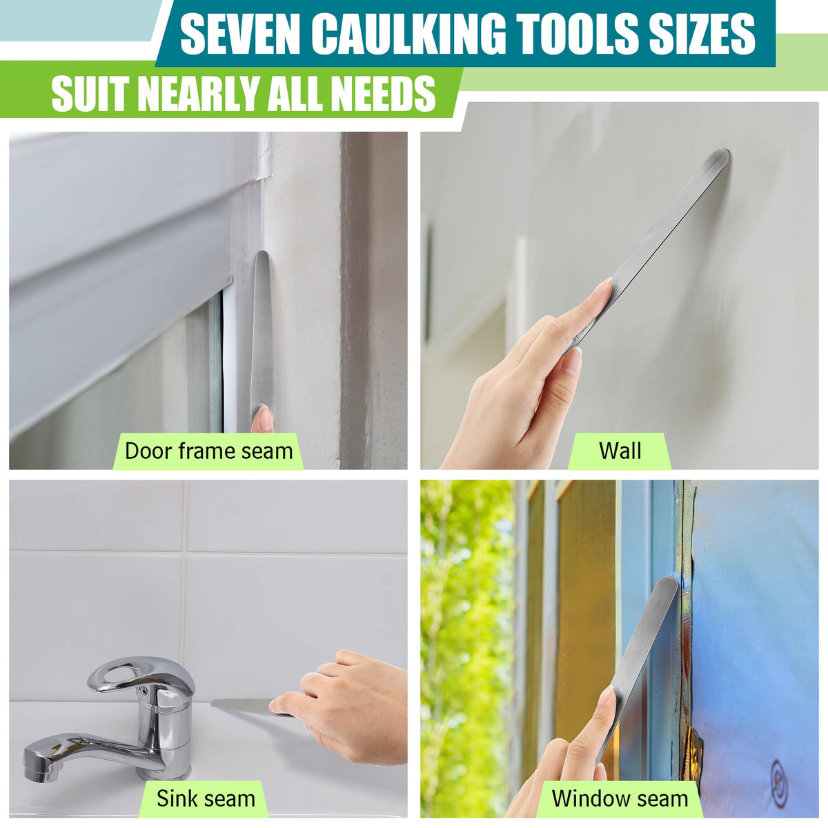 Saillong 7pc hanging-storage view illustrates convenient storage and tool organization