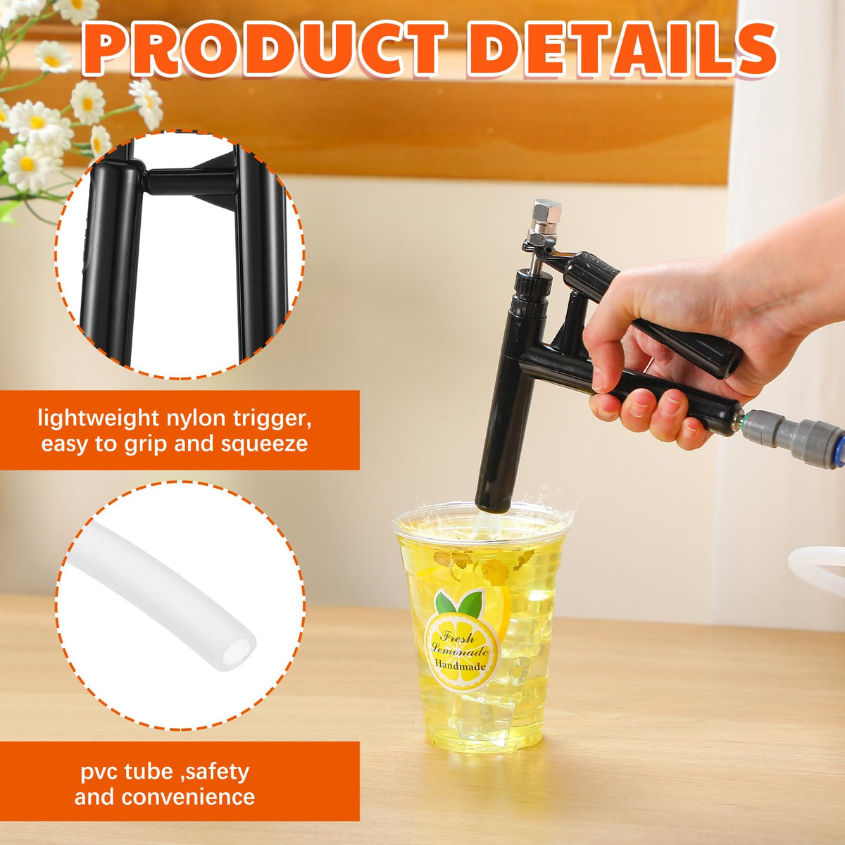Saillong PVC tubing ensures safety and convenient beverage flow