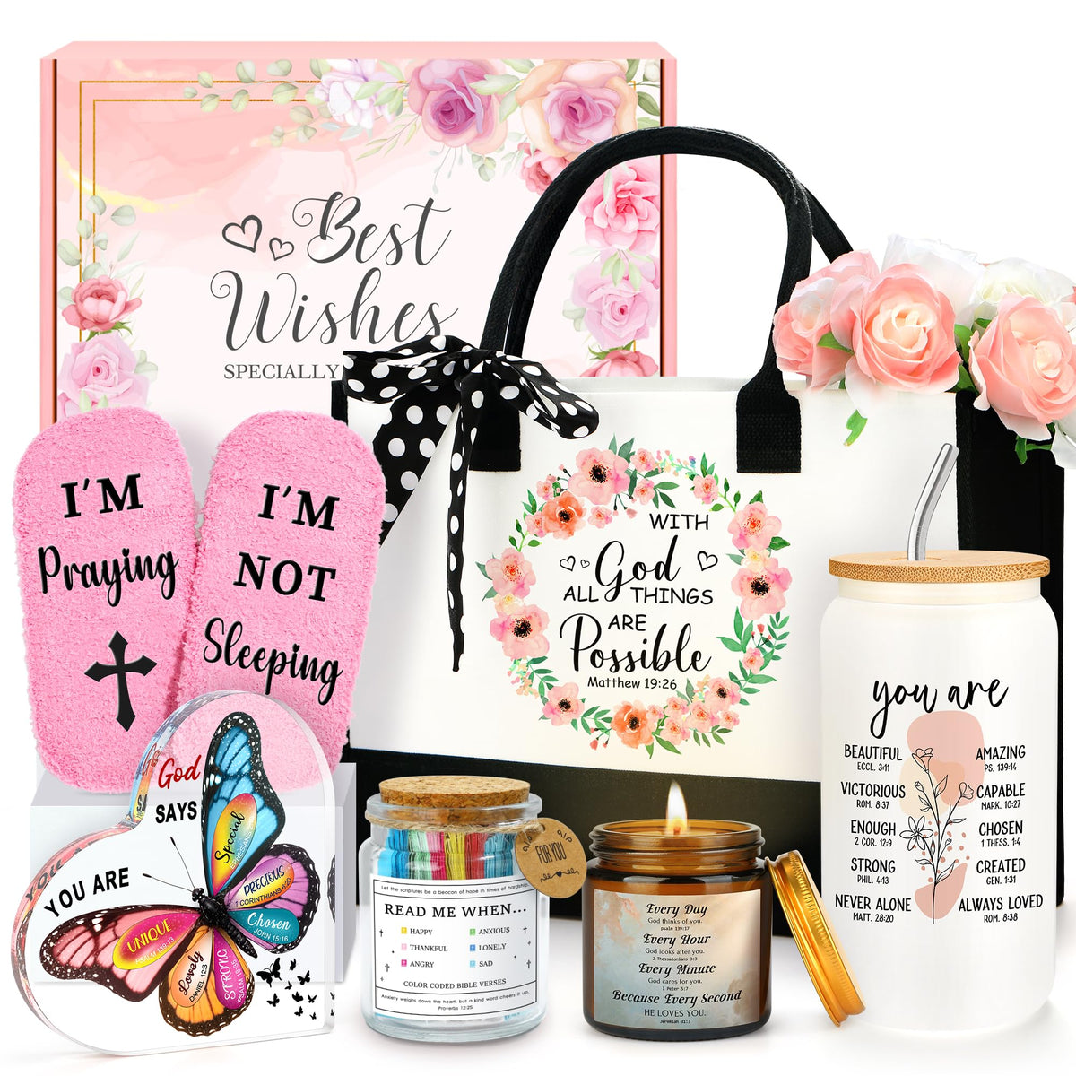 Saineron Jesus tote bag with spacious interior for everyday essentials