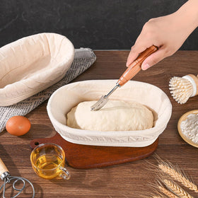 Saint Germain Bakery liner included for cleaner, simpler baking prep.