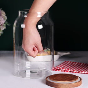 SAIOOL BPA-free glass storage container for safe food storage