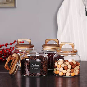 SAIOOL candy and snack jars help keep treats visible.