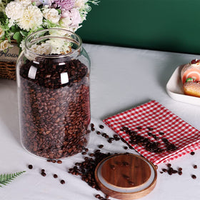 SAIOOL glass jar for tea and coffee supplies