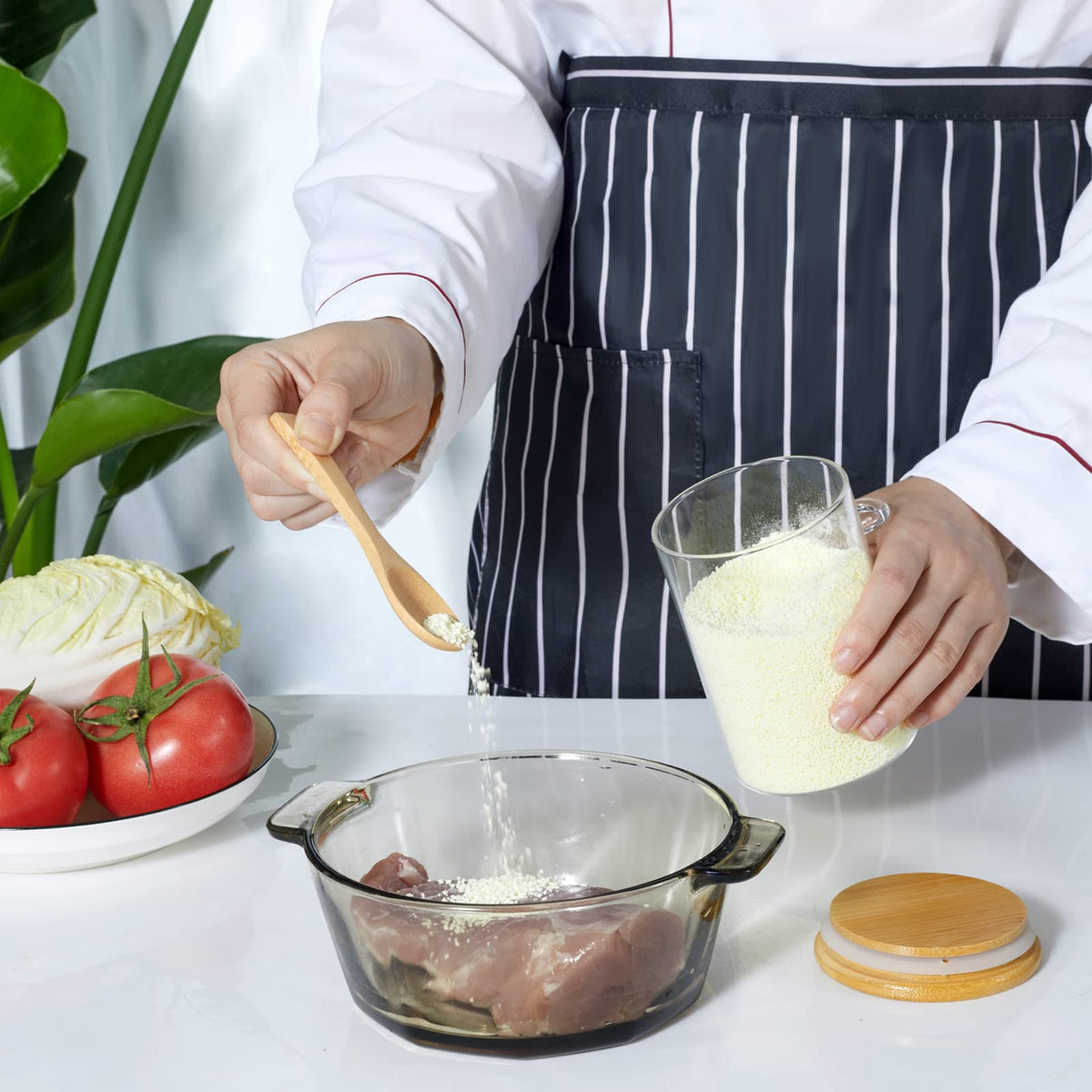 Saiveina daily-use jars simplify ingredient organization and access