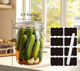 SAJKUERO airtight stainless-steel hinged lid keeps contents sealed