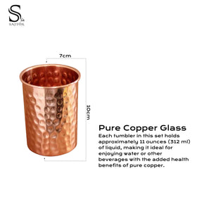 SAJTOX copper tumblers gift packaging, ready for gifting.