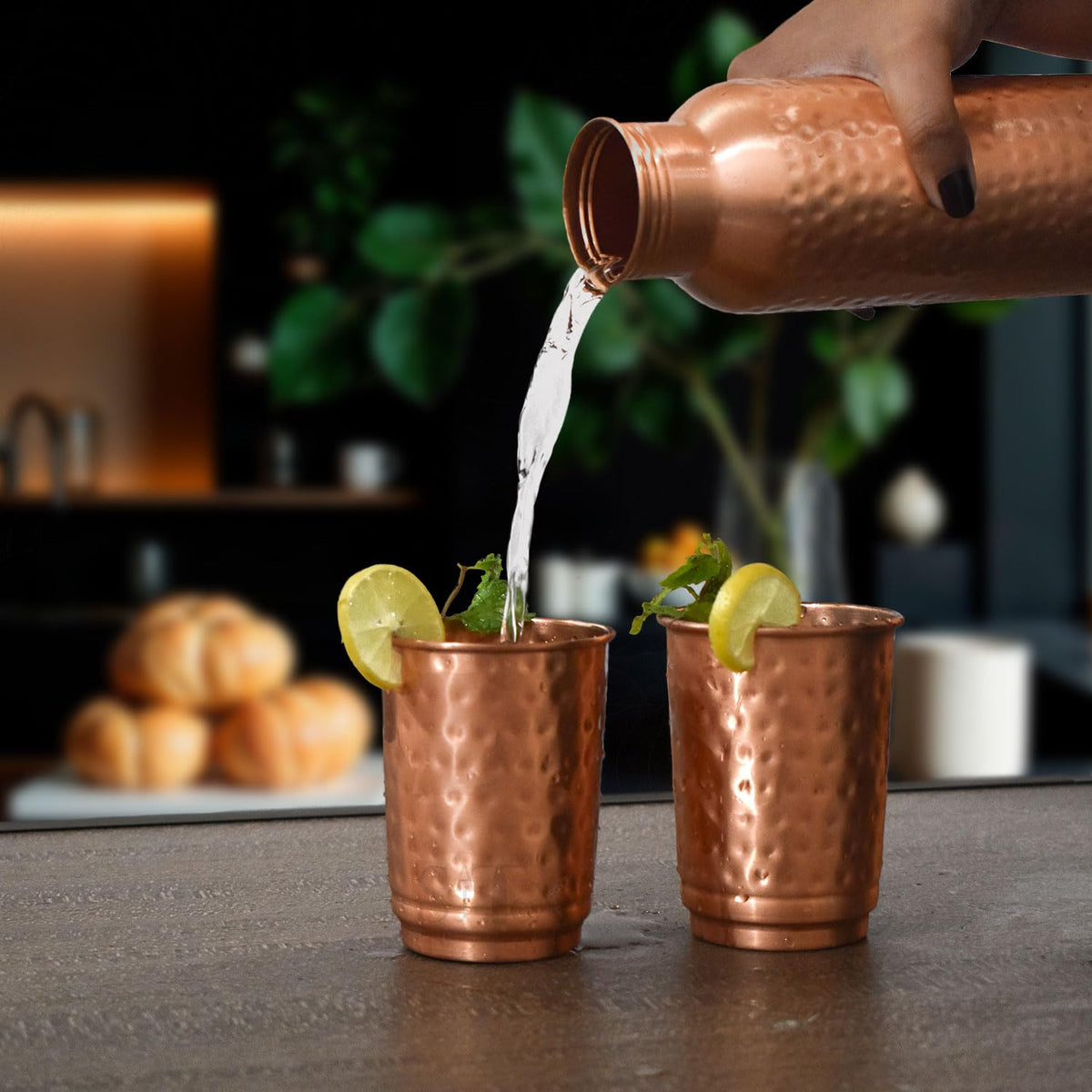 SAJTOX eco-friendly reusable copper tumblers reduce plastic waste.