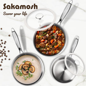 SAKAMOSH open interior reveals corrosion-resistant stainless steel core.