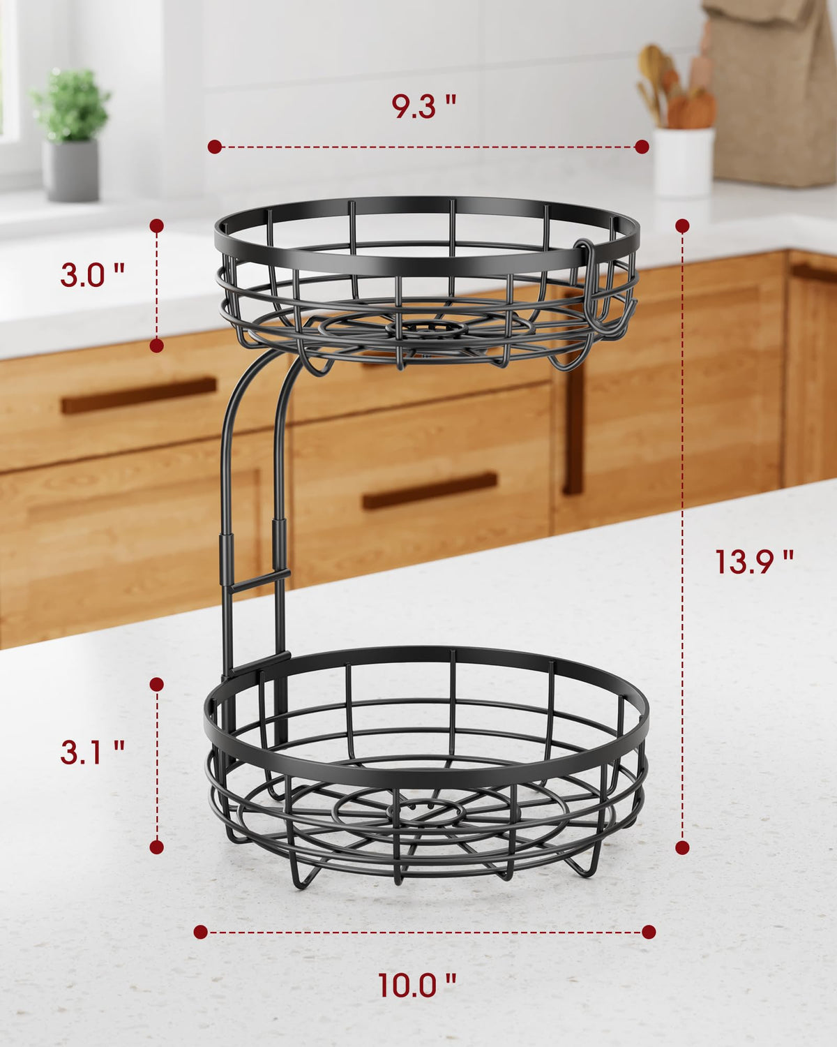 Sakugi detachable-stackable design lets you convert to two bowls for flexible storage.
