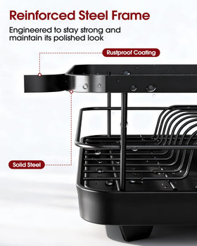 Sakugi rack with four anti-slip legs provides stable placement.