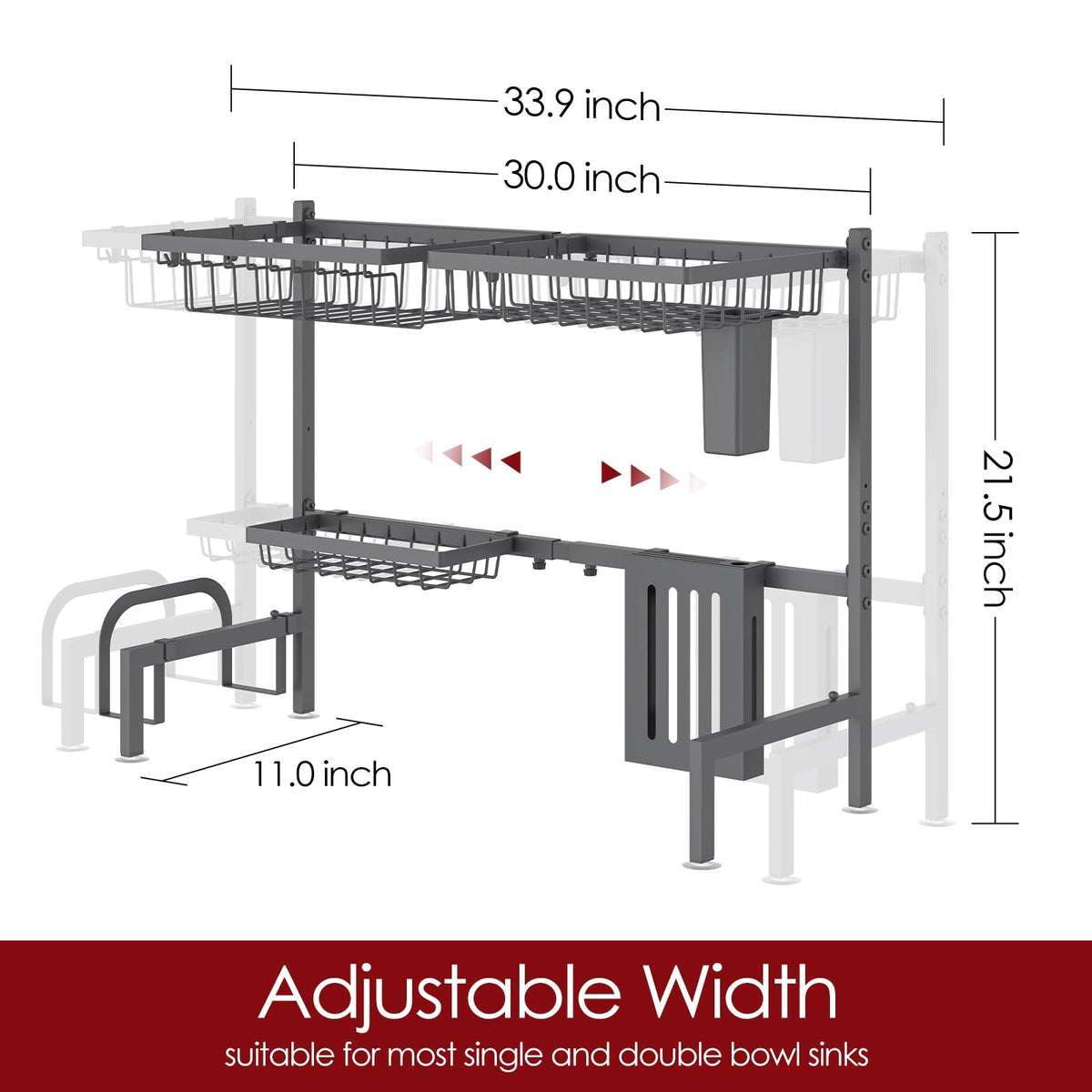 Sakugi 304 stainless steel construction for long-lasting use.