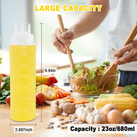 Saladulce three-hole nozzle for even dispersion on plates and cakes.