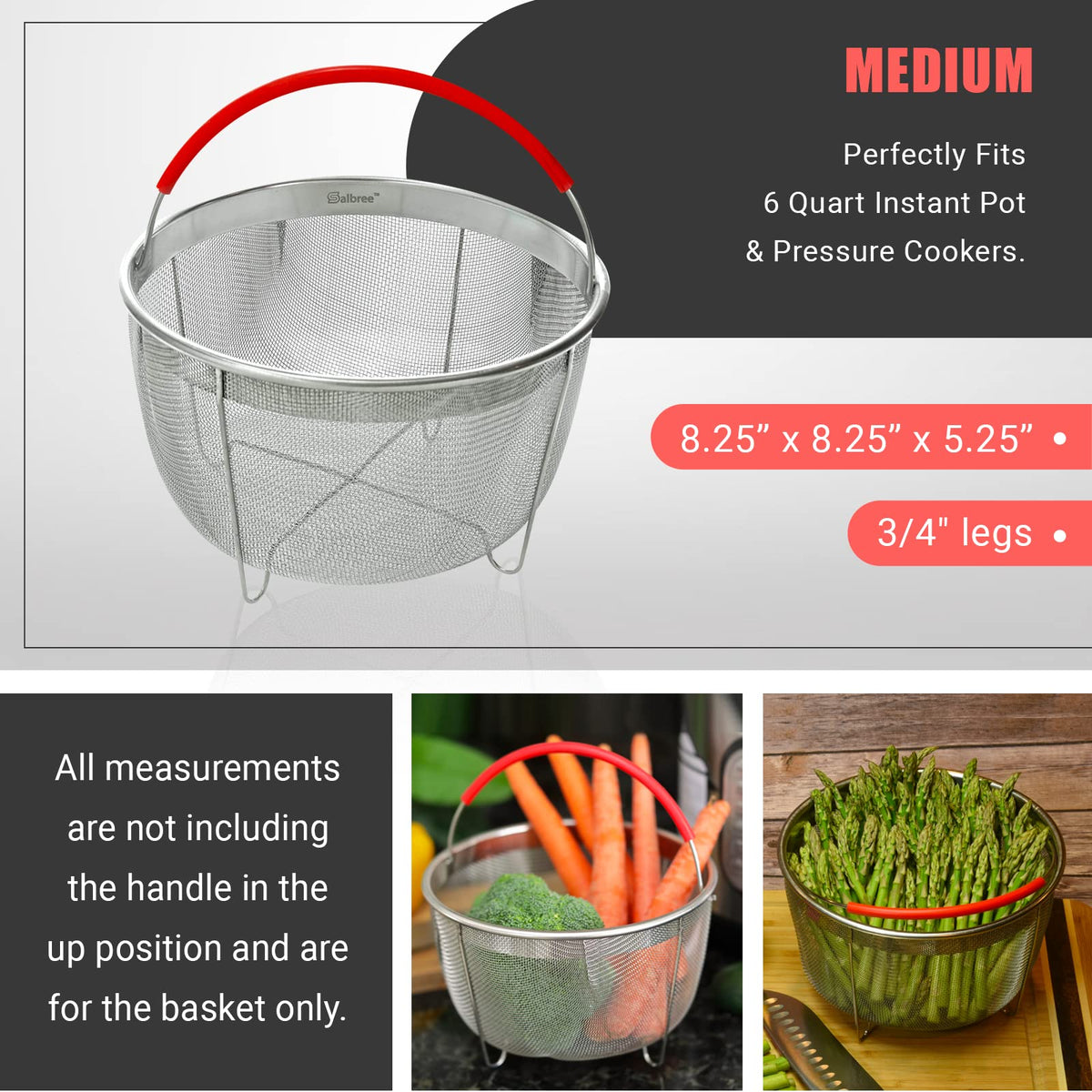 Salbree 6 qt compatibility with IP-Duo60 and other cookers.