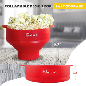 Salbree 16-cup capacity ideal for shared snacks.
