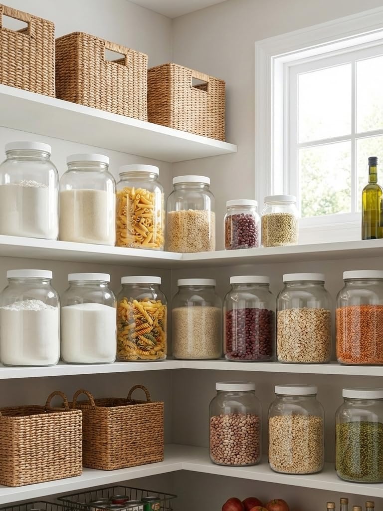 Sally's Organics USDA glass for safe, non-reactive storage.