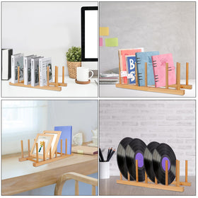 SAMEBUTECO multi-purpose rack stores dishes, lids, and cutting boards in one organized space