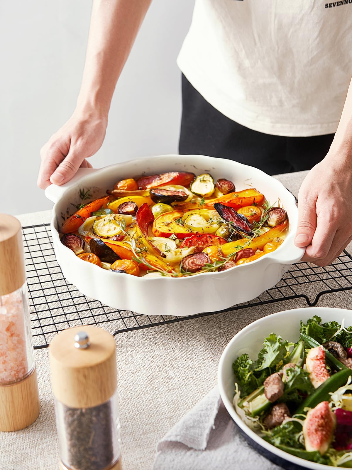 Samsle gift-ready pie pan for holidays and kitchen gifts.