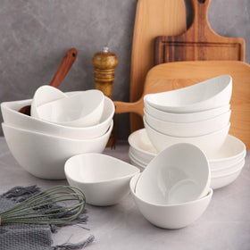 Samsle sturdy porcelain bowls for reliable daily use and longevity