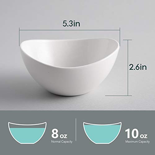 Samsle 10 oz bowls shown for ice cream, fruit, and dips.