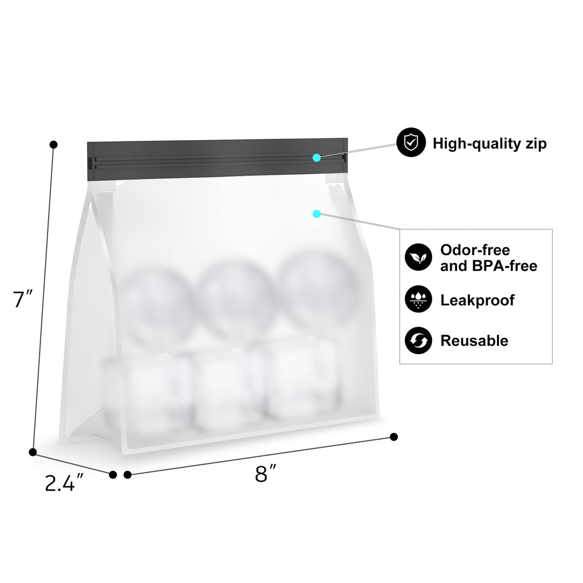 Samuelworld BPA-free ice trays ensure clean-tasting ice for beverages