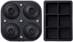 Samuelworld ice sphere tray forms 2.5-inch spheres for elegant drinks