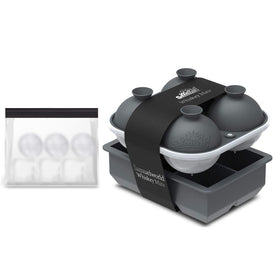 Samuelworld large ice trays produce 2-inch cubes for slow dilution and steady chill