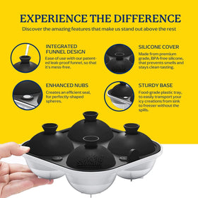 Samuelworld silicone sphere covers minimize leaks and seal the spheres