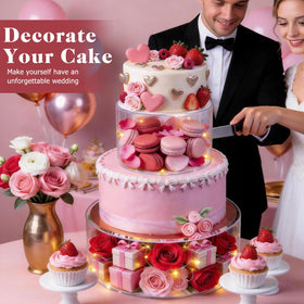 SAMYUCHO wedding centerpiece stand adds height and elegance to tables.