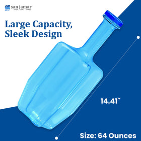 San Jamar Rapi-Kool Fill-Rite design simplifies precise pre-freezing.