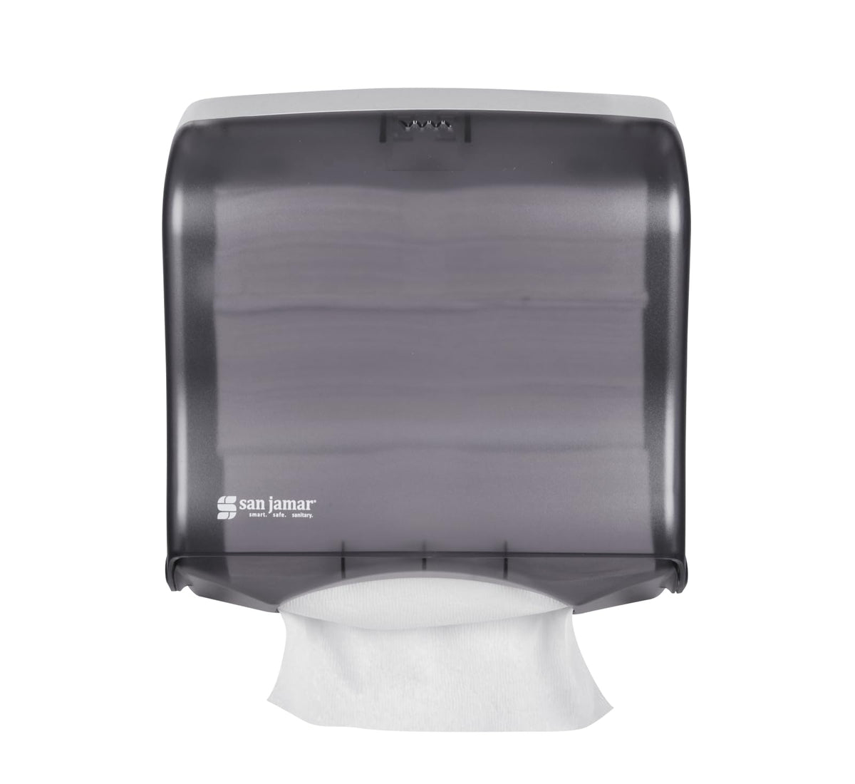 San Jamar Ultrafold Fusion bunch-resistant design prevents clumps and jams.