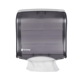 San Jamar Ultrafold Fusion bunch-resistant design prevents clumps and jams.