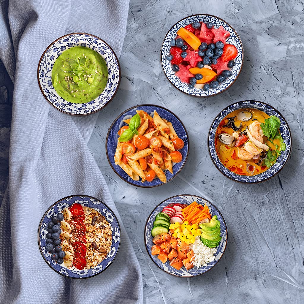 Sanbege ceramic design adds a tasteful touch to desserts or fruit servings.