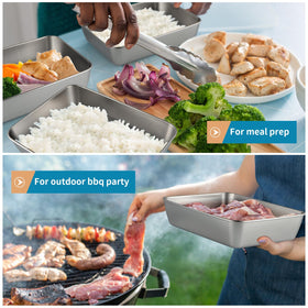 Sanbege outdoor storage for picnics and BBQs keeps ingredients fresh on the go.