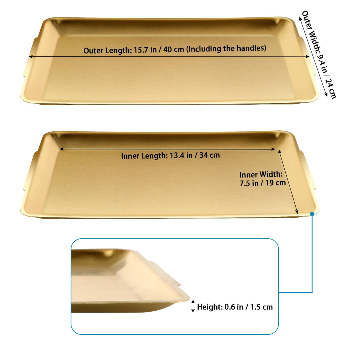 Sanbege outdoor-platter ideal for camping and picnics with lightweight durability.