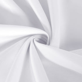 Sancua buffet dinner setup with white tablecloth highlighting versatility for events.