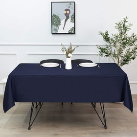 Sancua rectangle tablecloth machine-washable for quick refresh.