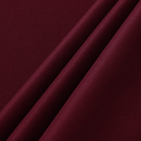 Sancua washable polyester burgundy tablecloth is easy to clean