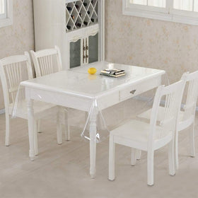 Sancua wipe-clean tablecloth makes cleanup quick after gatherings and picnics.