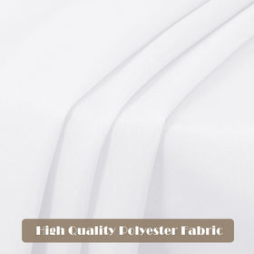 sancua wrinkle-resistant tablecloth close-up highlights durable polyester weave