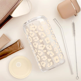 SANDJEST 16oz capacity supports iced coffee, smoothies, and more