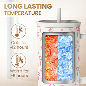 SandJest Bow tumbler offers 40oz capacity to reduce refills