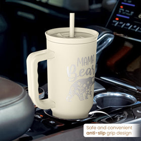 SANDJEST Christmas Mother tumbler 40oz for festive gifting